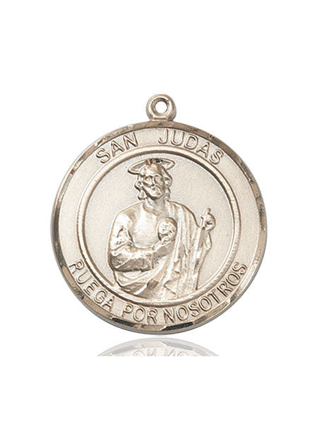 14kt Gold San Judas Medal