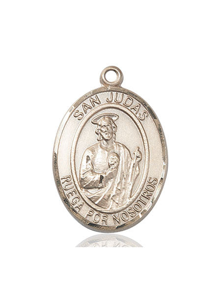 14kt Gold San Judas Medal