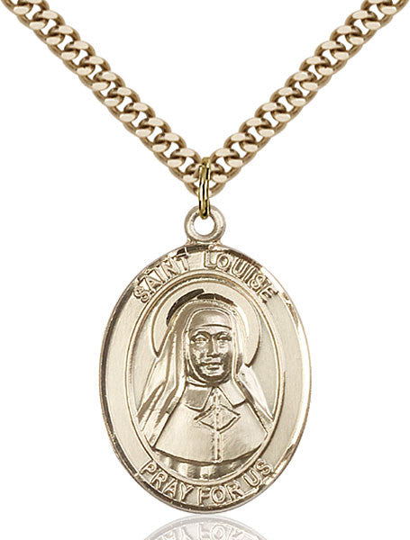 Gold Filled St. Louise de Marillac Pendant