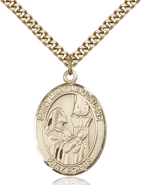 Gold Filled St. Mary Magdalene Pendant