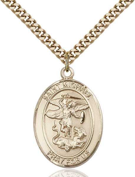 Gold Filled St. Michael / Paratrooper Pendant