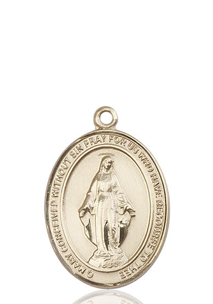 14kt Gold Miraculous Medal