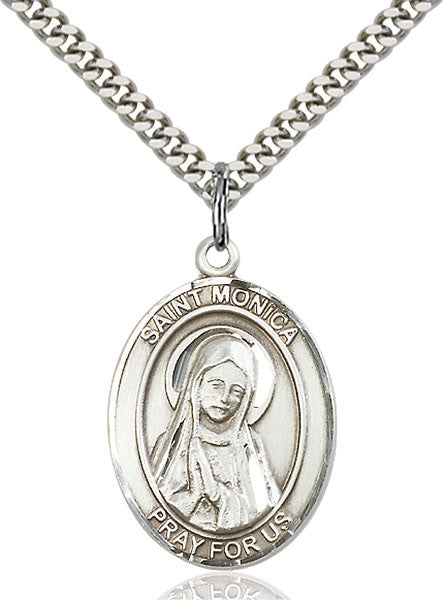 Sterling Silver St. Monica