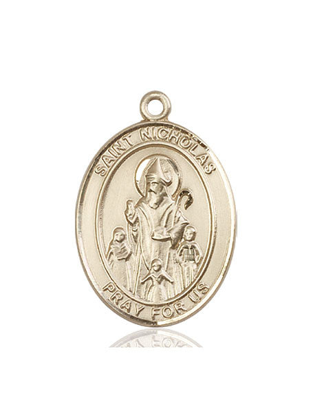14kt Gold St. Nicholas Medal