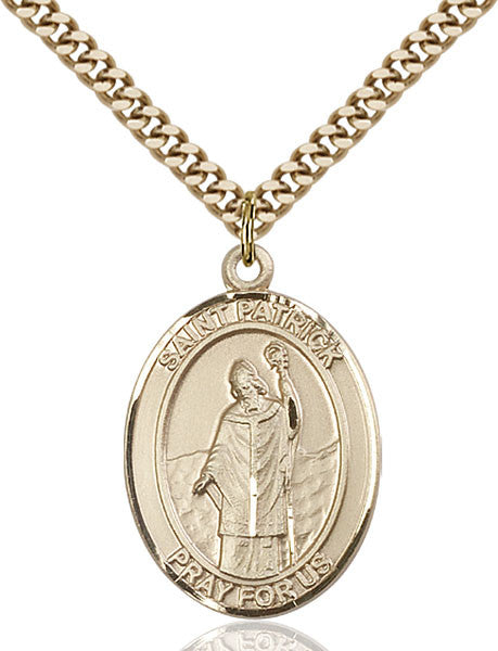 Gold Filled St. Patrick Pendant