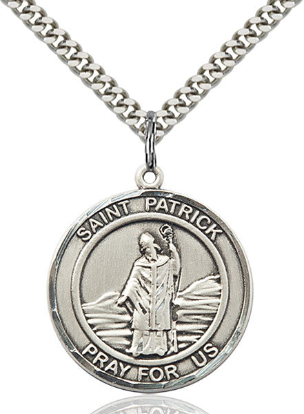 Sterling Silver St. Patrick Pendant