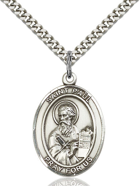 Sterling Silver St. Paul the Apostle Pendant