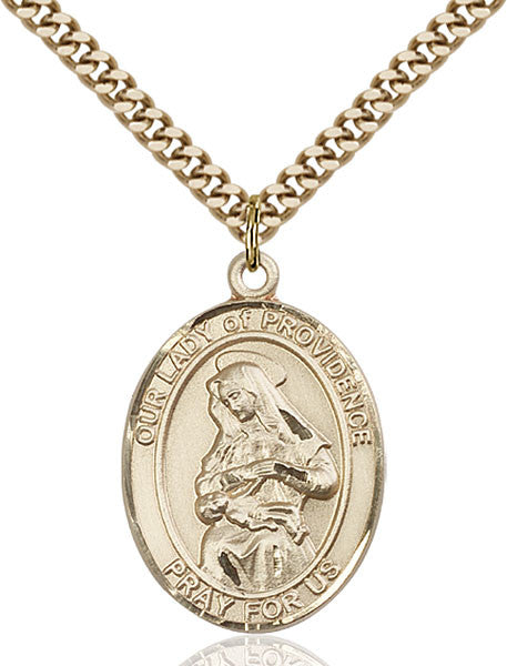 Gold Filled O/L of Providence Pendant