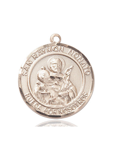 14kt Gold San Raymon Nonato Medal