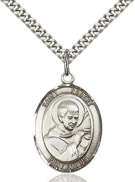 Sterling Silver St. Robert Bellarmine Pendant