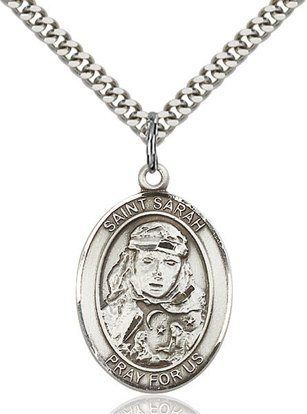 Sterling Silver St. Sarah Pendant