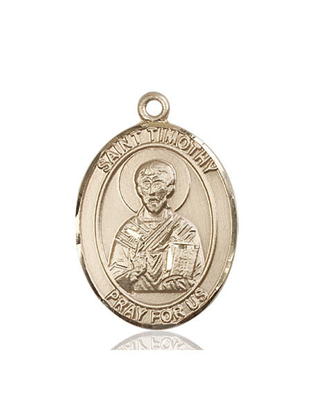 14kt Gold St. Timothy Medal