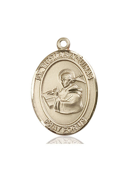 14kt Gold St. Thomas Aquinas Medal