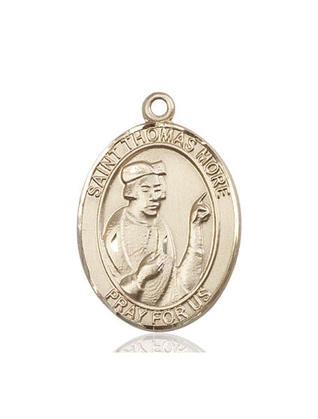 14kt Gold St. Thomas More Medal