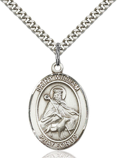 Sterling Silver St. William of Rochester