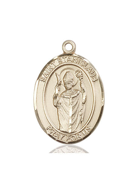 14kt Gold St. Stanislaus Medal
