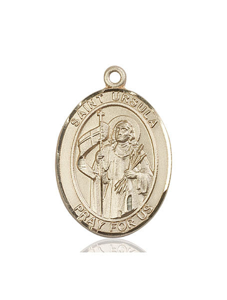 14kt Gold St. Ursula Medal