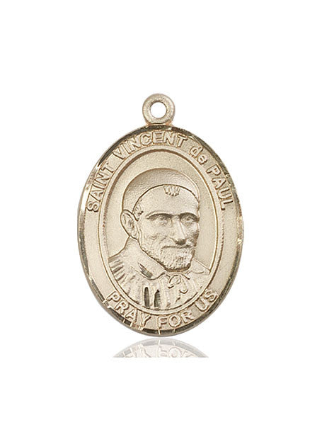 14kt Gold St. Vincent de Paul Medal