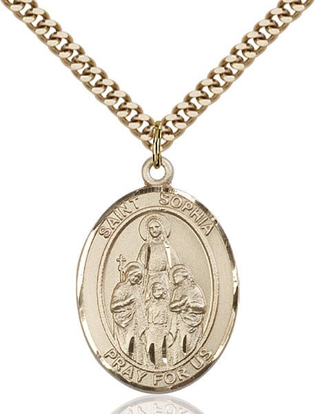 Gold Filled St. Sophia Pendant