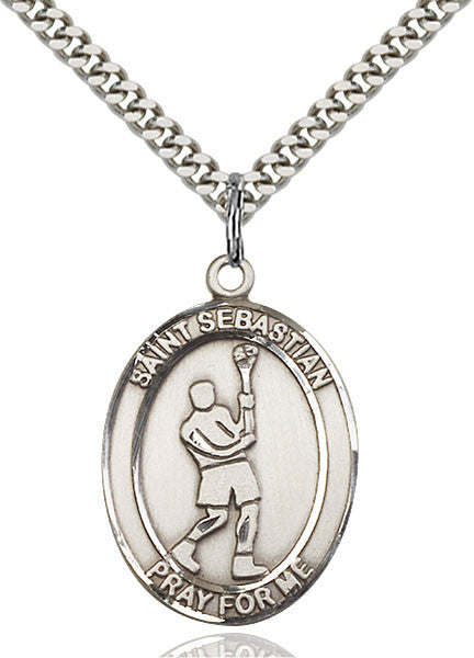 Sterling Silver St. Sebastian Pendant