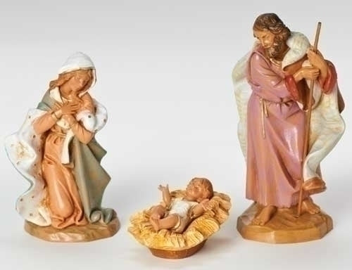 Holy Family 3 piece set 7.5" [Fontanini]
