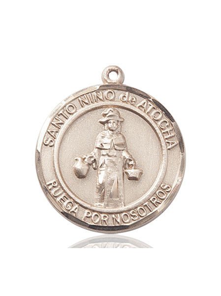 14kt Gold Nino de Atocha Medal