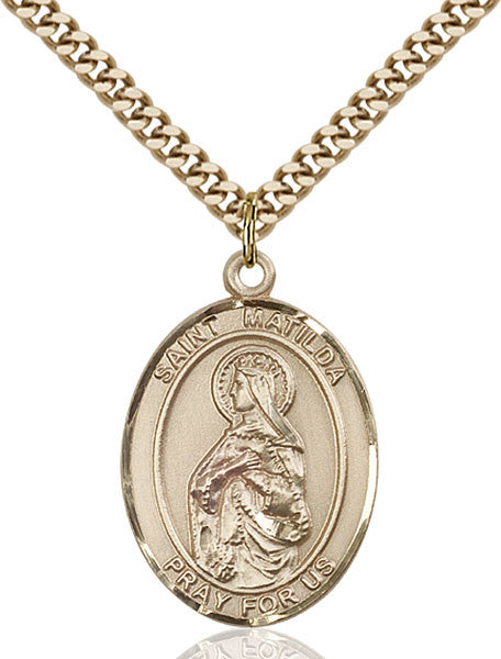 Gold Filled St. Matilda Pendant