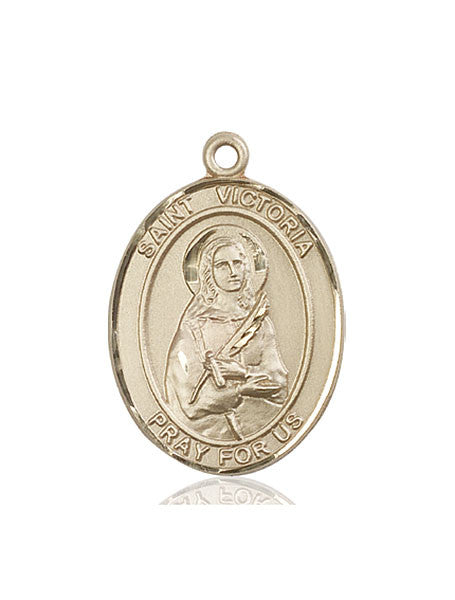 14kt Gold St. Victoria Medal