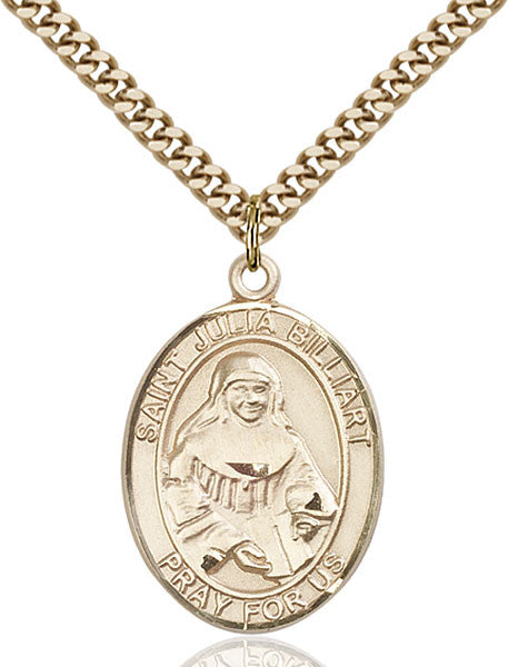 Gold Filled St. Julia Billiart Pendant