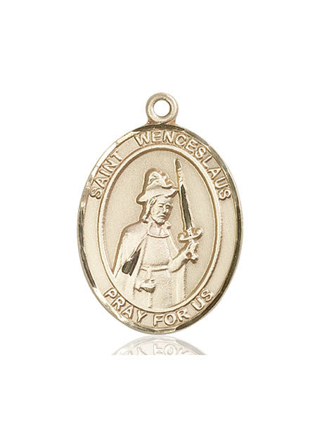 14kt Gold St. Wenceslaus Medal