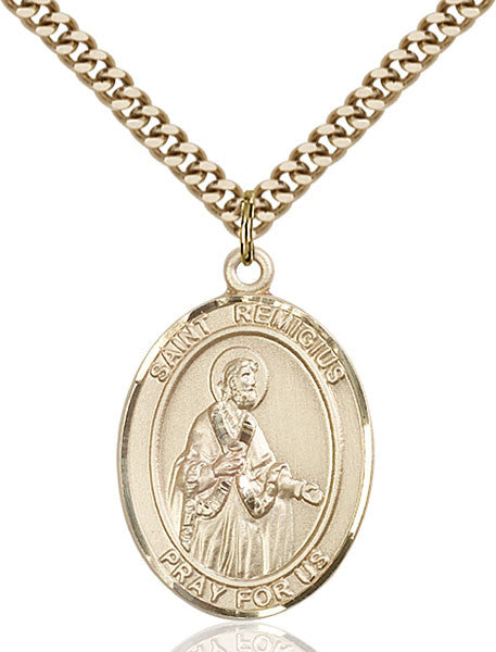 Gold Filled St. Remigius of Reims Pendant