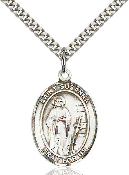 Colgante Santa Susana en Plata de Ley