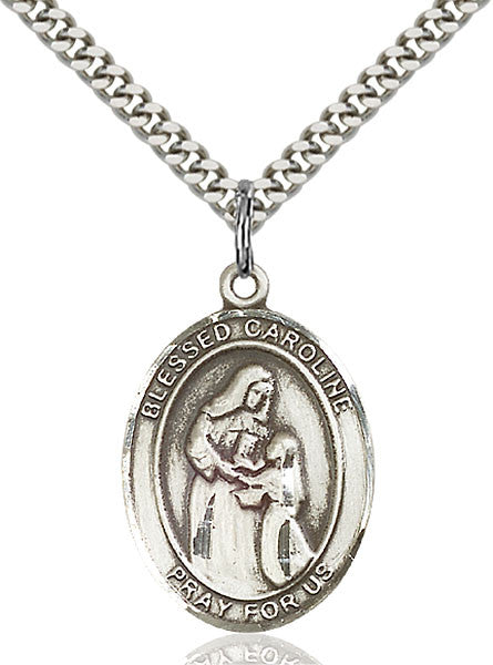 Sterling Silver Blessed Caroline Gerhardinger Pend