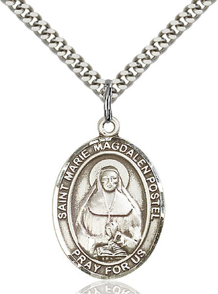 Colgante María Magdalena Postel de plata de ley
