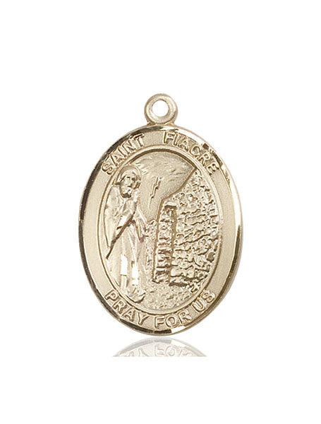Medalla de oro de 14 quilates de San Fiacro