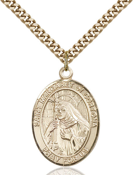 Gold Filled St. Margaret of Cortona Pendant
