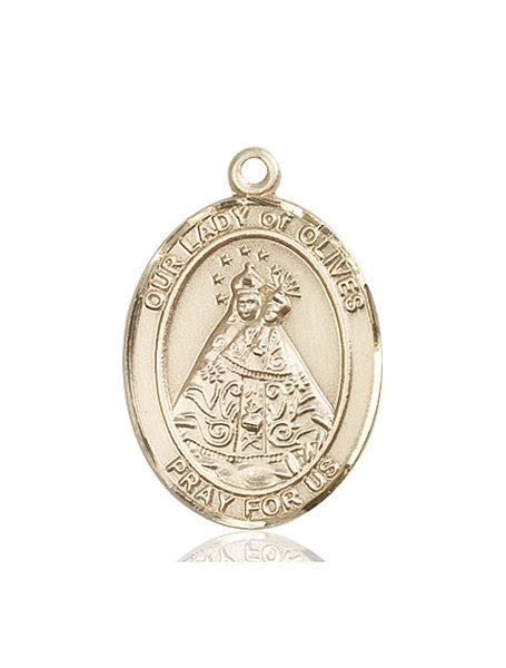 14kt Gold O/L of Olives Medal
