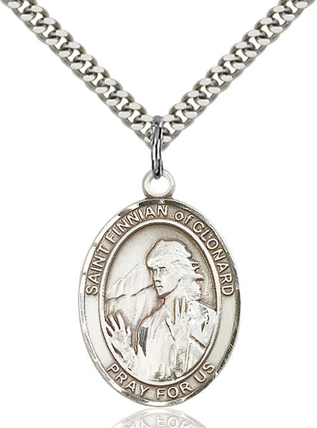Colgante de plata de ley de San Finnian of Clonard