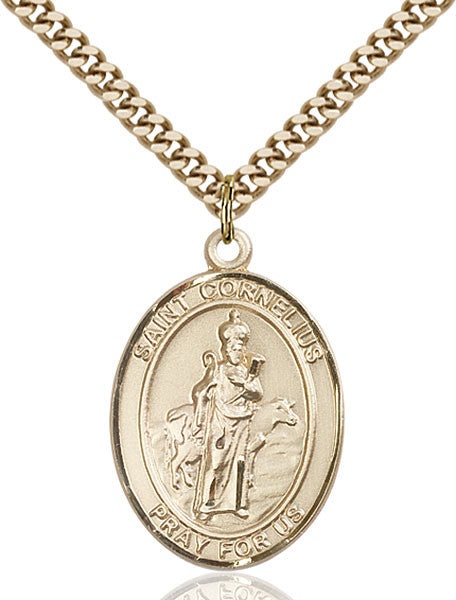 Gold Filled St. Cornelius Pendant