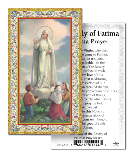 Our Lady of Fatima Novena Prayer