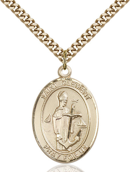 Gold Filled St. Clement Pendant