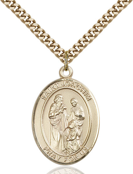 Colgante de San Joaquín lleno de oro
