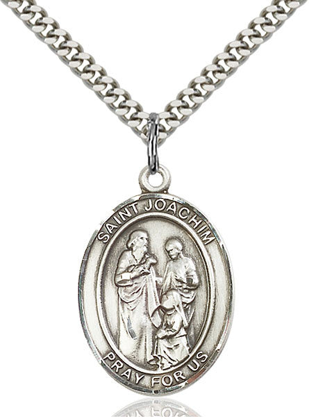 Colgante de San Joaquín de Plata de Ley
