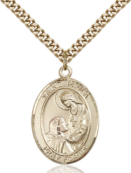 Gold Filled St. Paula Pendant