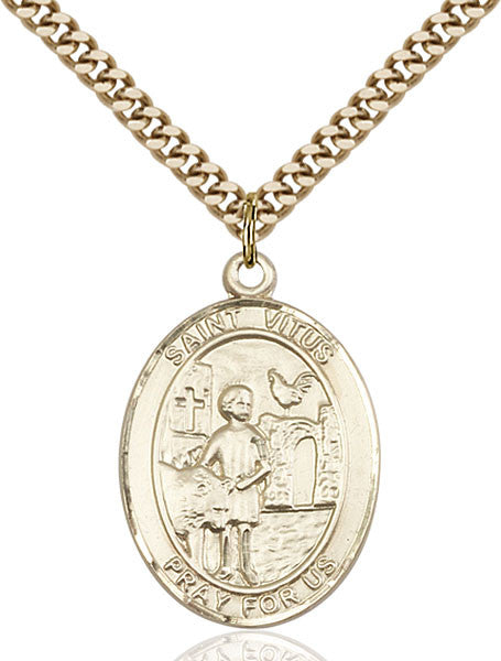 Gold Filled St. Vitus Pendant