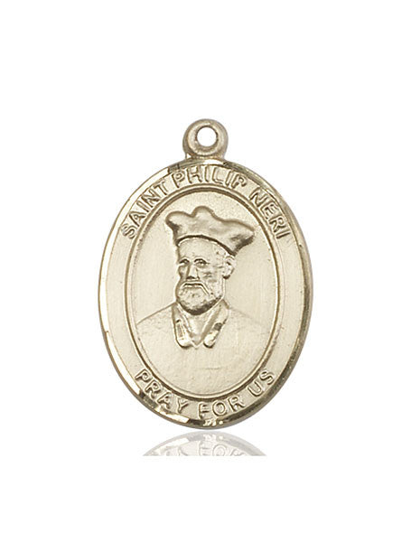 14kt Gold St. Philip Neri Medal