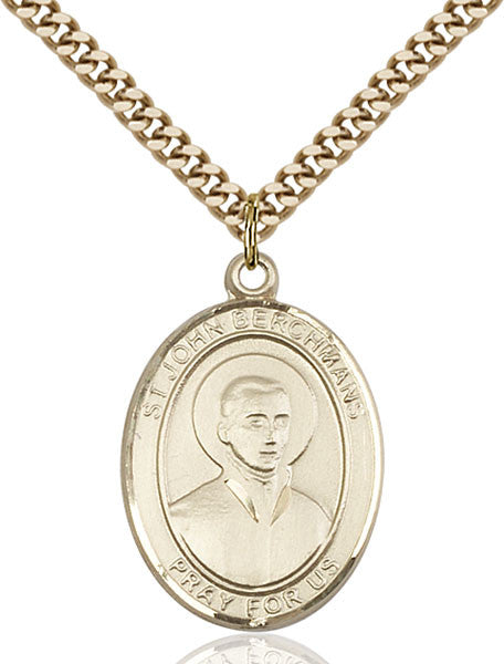 Gold Filled St. John Berchmans Pendant