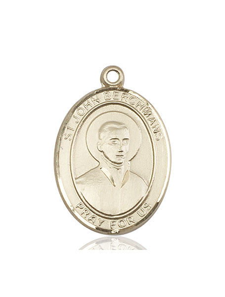 Medalla St. John Berchmans de oro de 14 kt