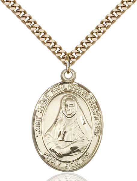 Gold Filled St. Rose Philippine Pendant
