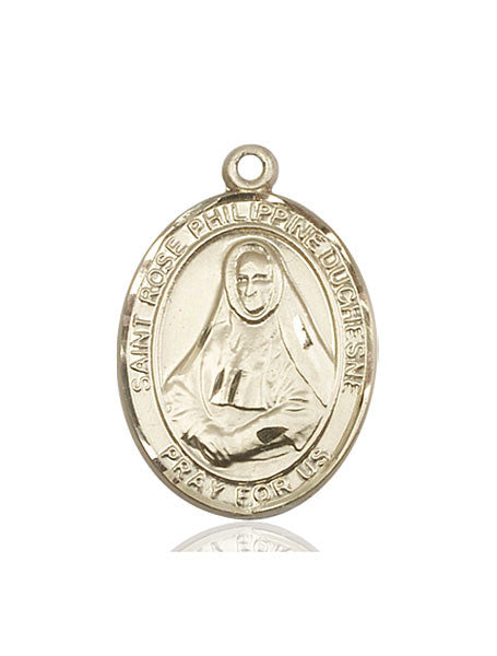 Medalla de oro de 14 quilates de Santa Rosa de Filipinas